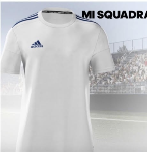 Adidas Squadra game jersey white