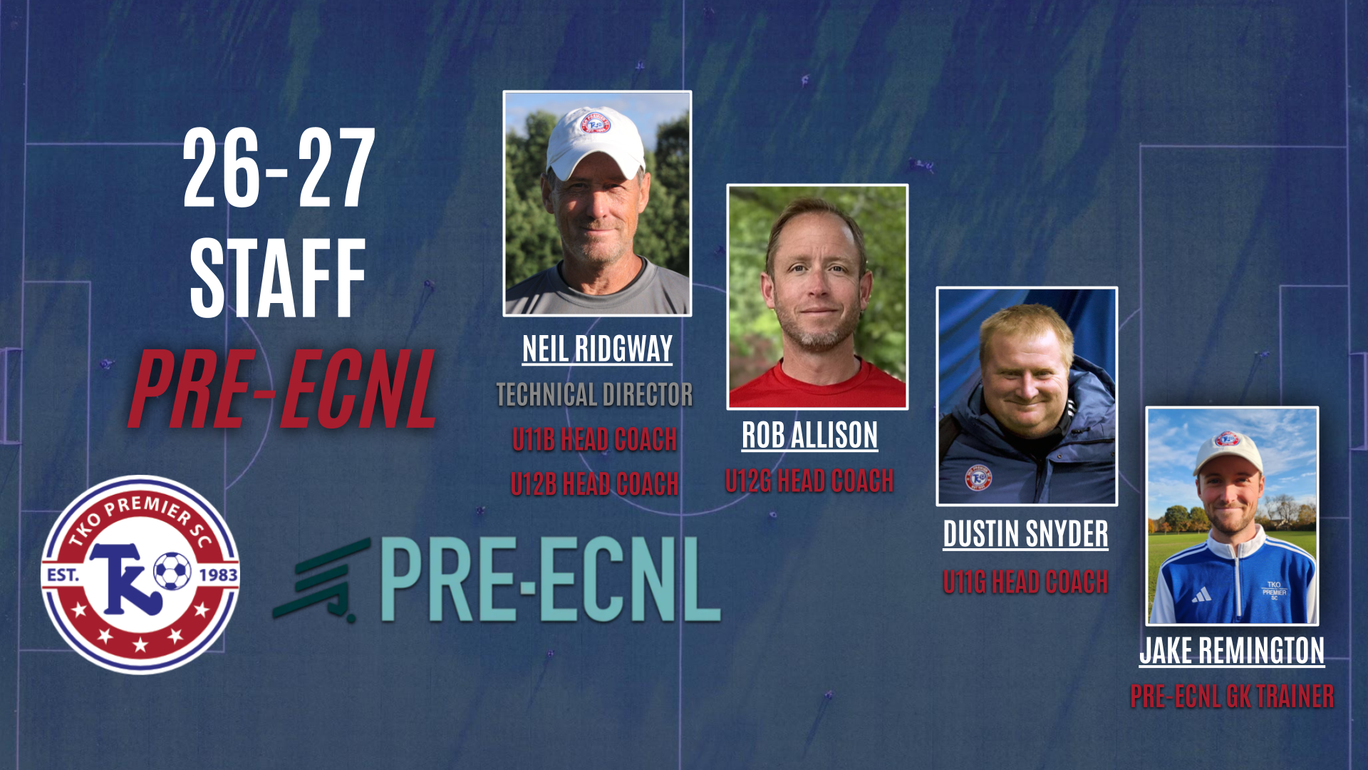 Pre-ECNL Coaching Roster - Website
